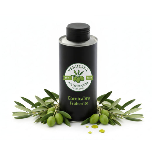 Olivenöl Cornicabra 250ml  Frühernte 2025 - Extra Virgin - Handgeerntet, Ungefiltert